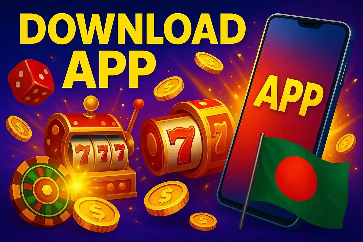 Mobile casino app download banner